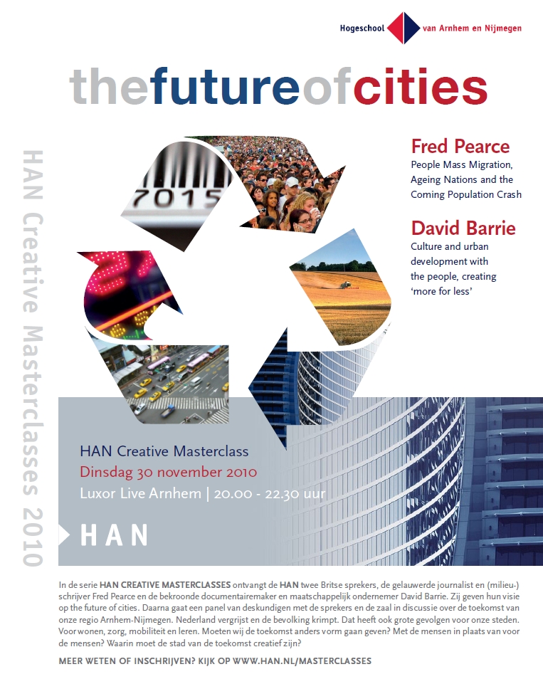 Uitnodiging HAN Creative Masterclass: the Future of Cities