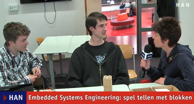 Videoblog: Embedded Systems Engineering spellen voor basisschool – blokken tellen