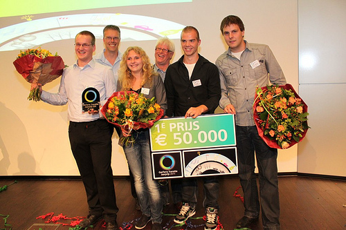 Fotoblog: HAN team GFT-vreter wint 1e prijs GasTerra Transitie Jaarprijs