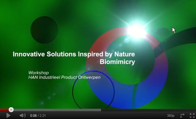 Videoblog: Bas Sanders over Biomimicry in Workshop voor HAN Industrieel Product Ontwerpen