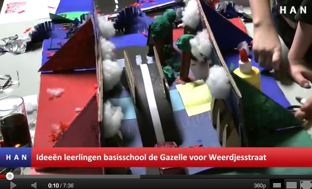 Videoblog: Ideeën voor Weerdjesstraat in Arnhem van leerlingen basisschool de Gazelle