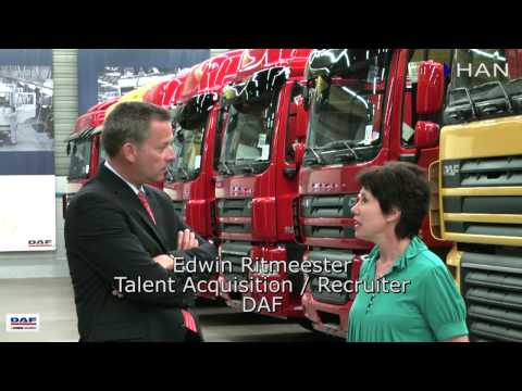 Videoblog: Edwin Ritmeester, recruiter DAF over werkgelegenheid bij DAF