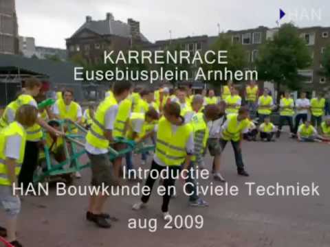 Videoblog: Karrenrace HAN Bouwkunde en Civiele Techniek