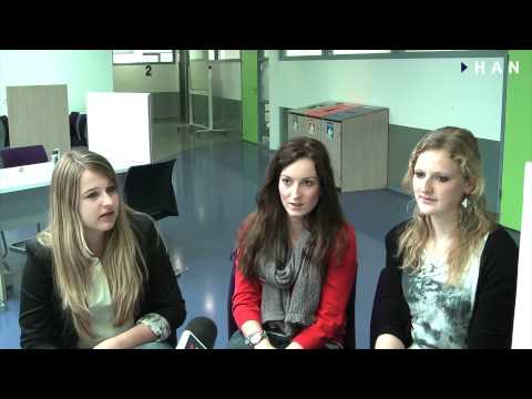 Videoblog: Marieke, Amber en Sharonna studentes HAN IBL met Frans