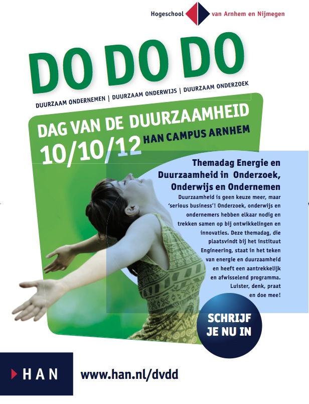 10 oktober Dag van de Duurzaamheid op de HAN Campus Arnhem