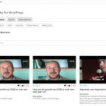 youtube for wordpress