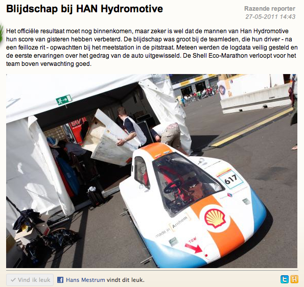 Videoblog: HAN Hydromotive voorbereiding