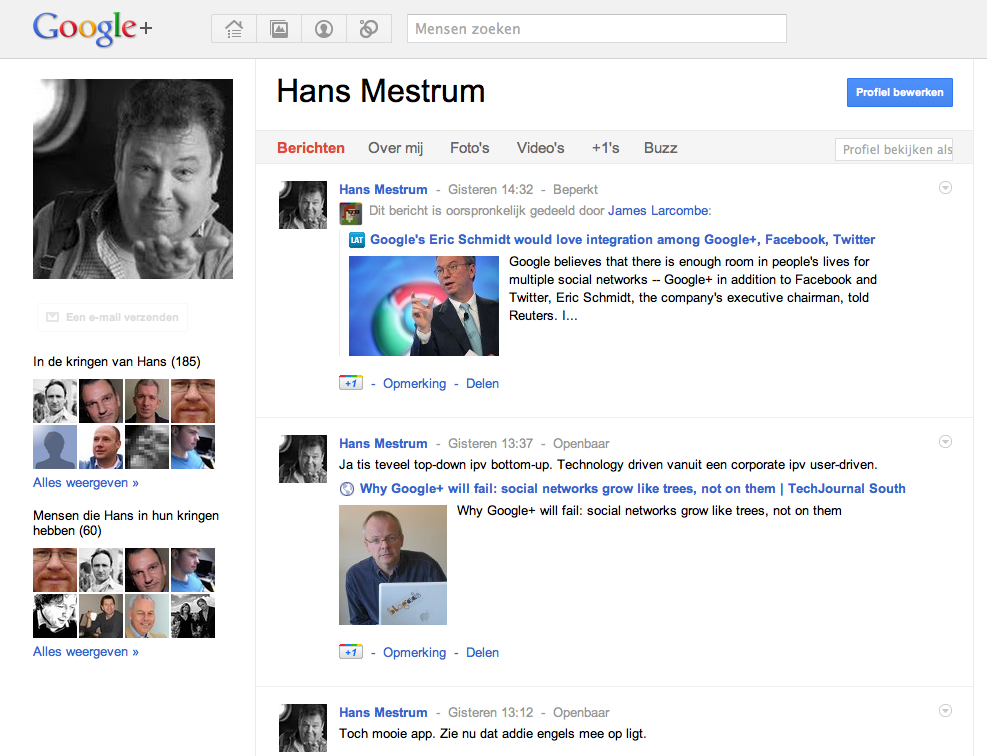 Wil je een Google+ invite?