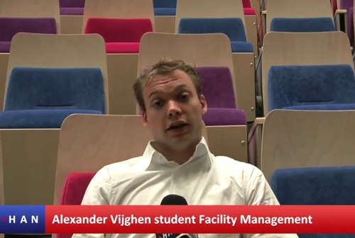 Videoblog: Alexander Vijghen blogger op HAN EMR blog Vergroot je wereld
