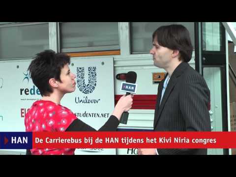 Videoblog: De Carrierebus bij de HAN tijdens Kivi Niria congres