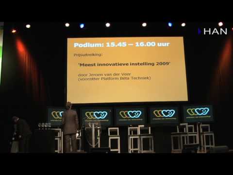 Videoblog: uitreiking prijs “Meest innovatieve instelling 2009” aan de HAN
